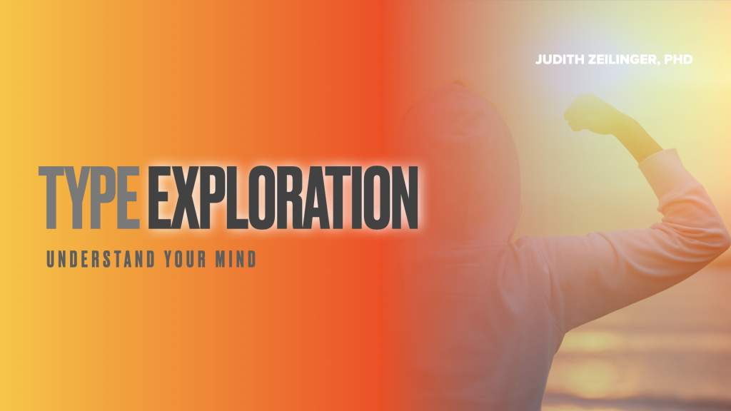 Judith Zeilinger offers type exploration sessions to help you understand your mind