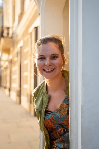 Judith Zeilinger feeling happy