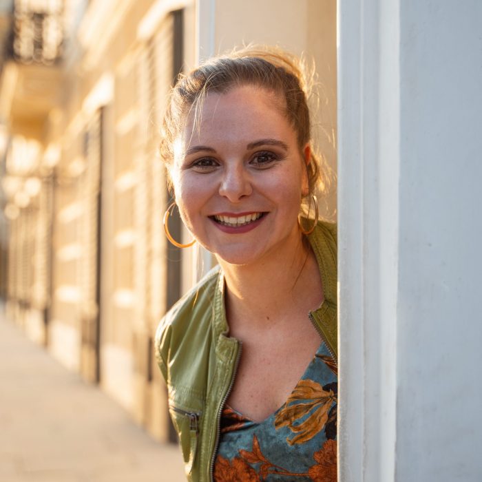 Judith Zeilinger feeling happy